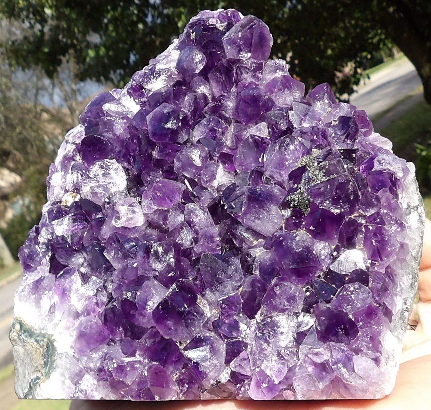 Large Amethyst Crystal Cluster