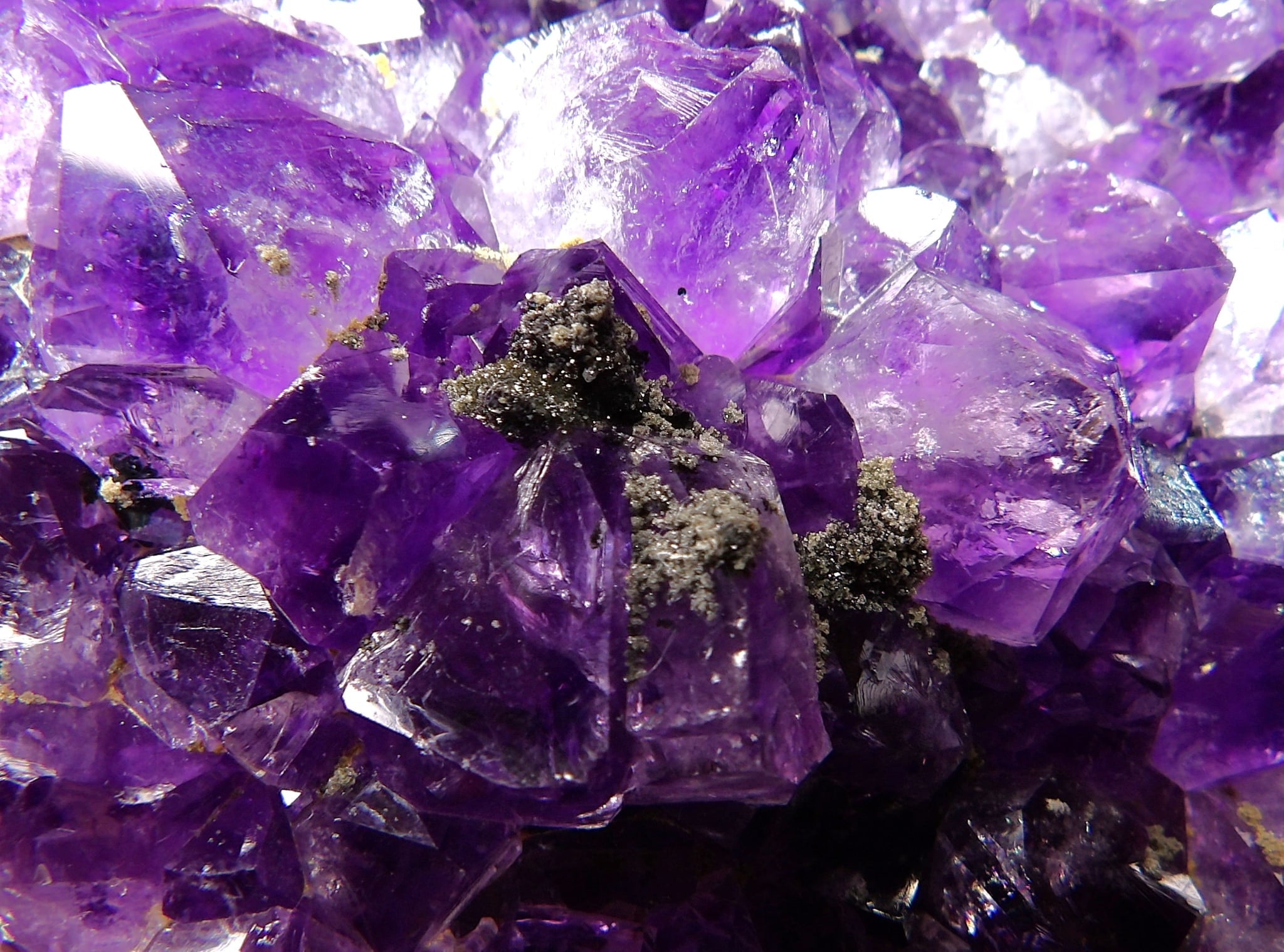 Large Amethyst Crystal Cluster