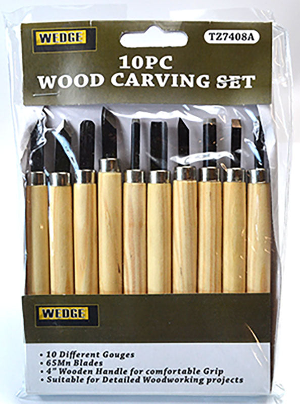 Candle & Wood Carving Set