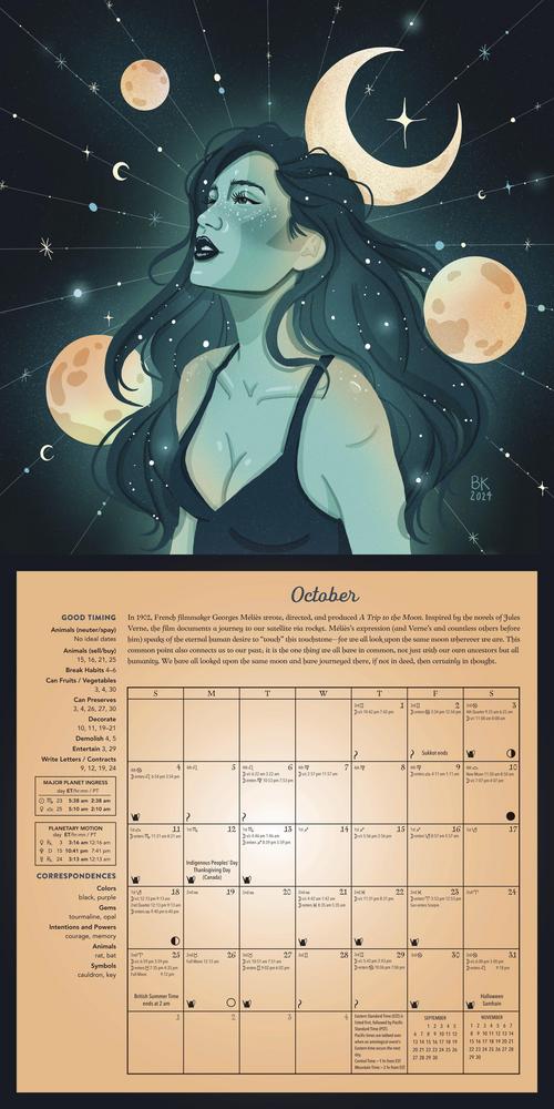Llewellyn's 2026 Magical Moon Calendar