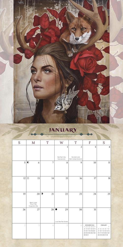 Llewellyn's 2026 Wild Woman Rising Calendar