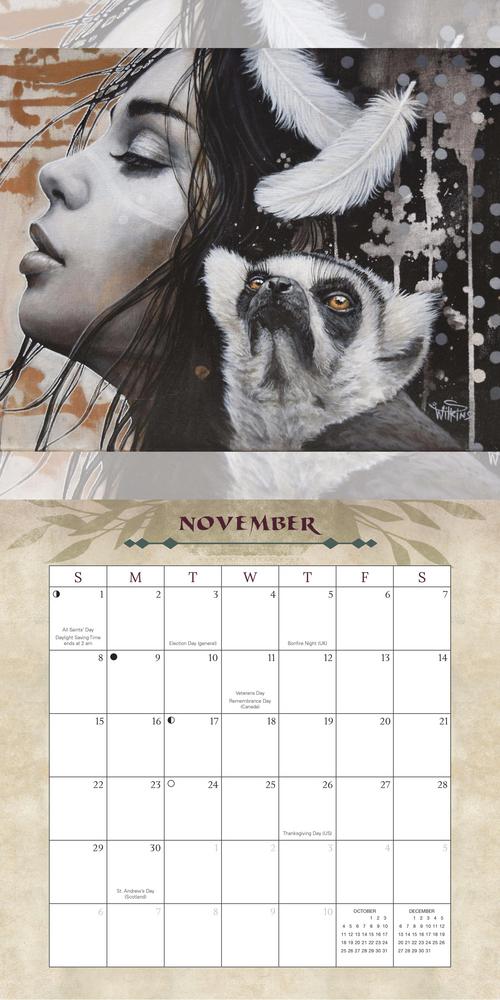 Llewellyn's 2026 Wild Woman Rising Calendar