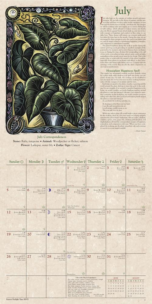 Llewellyn's 2026 Witches' Calendar