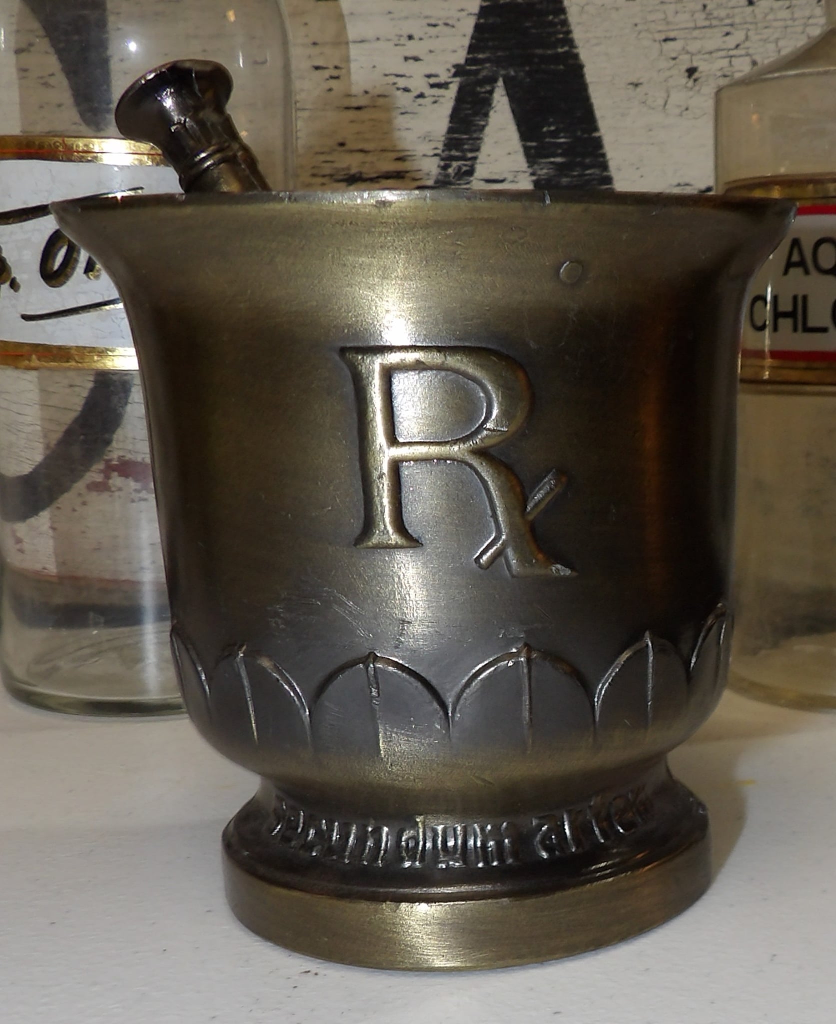 Rx Convention Mortar and Pestle