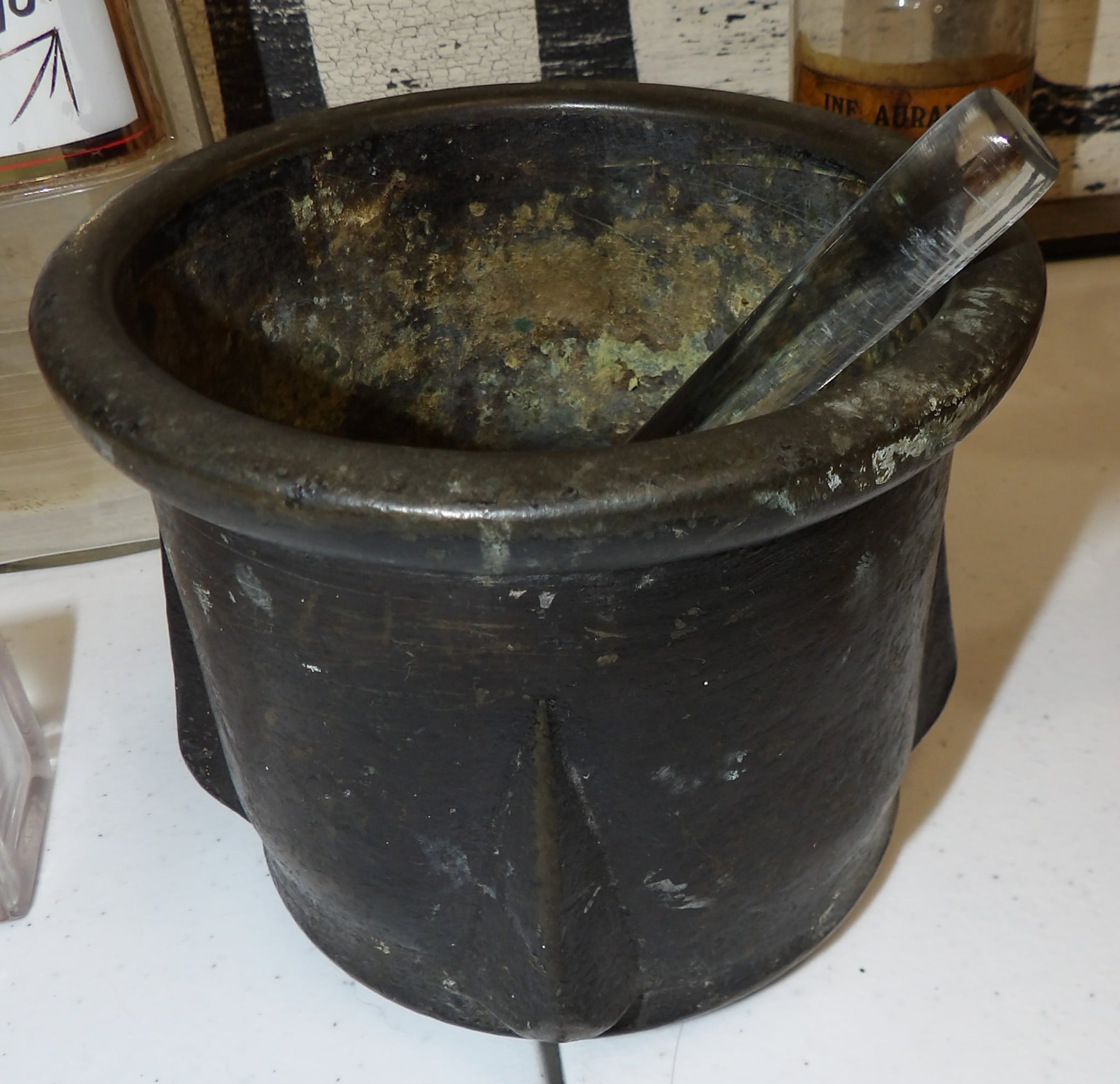 Over 200-Year-Old Bronze Mortar