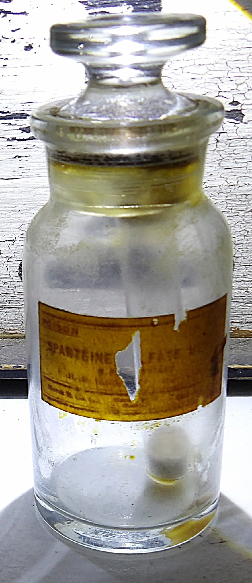 Antique Merck Poison Bottle