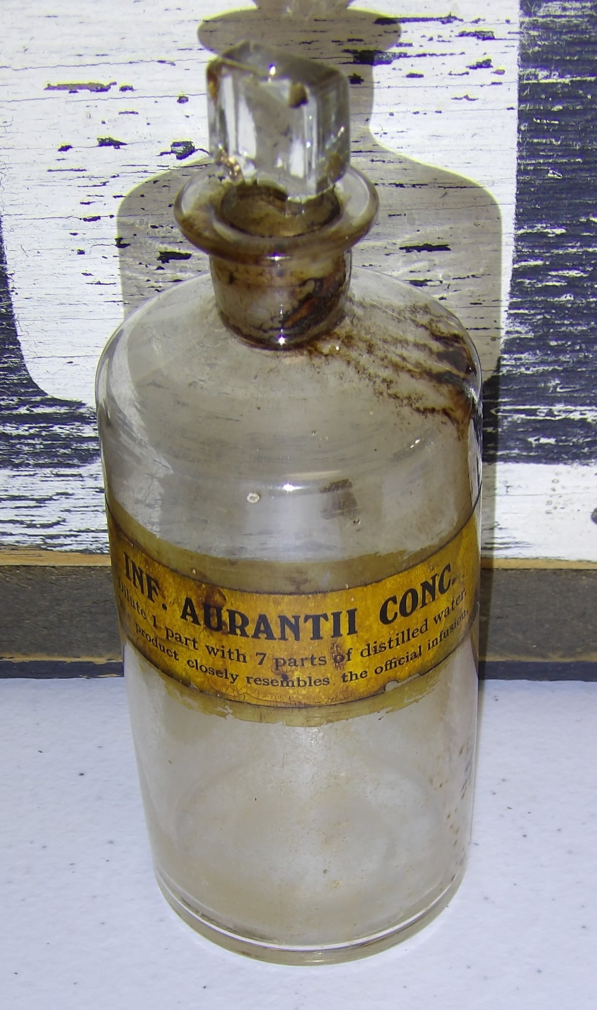 100+ Year Old Apothecary Bottle