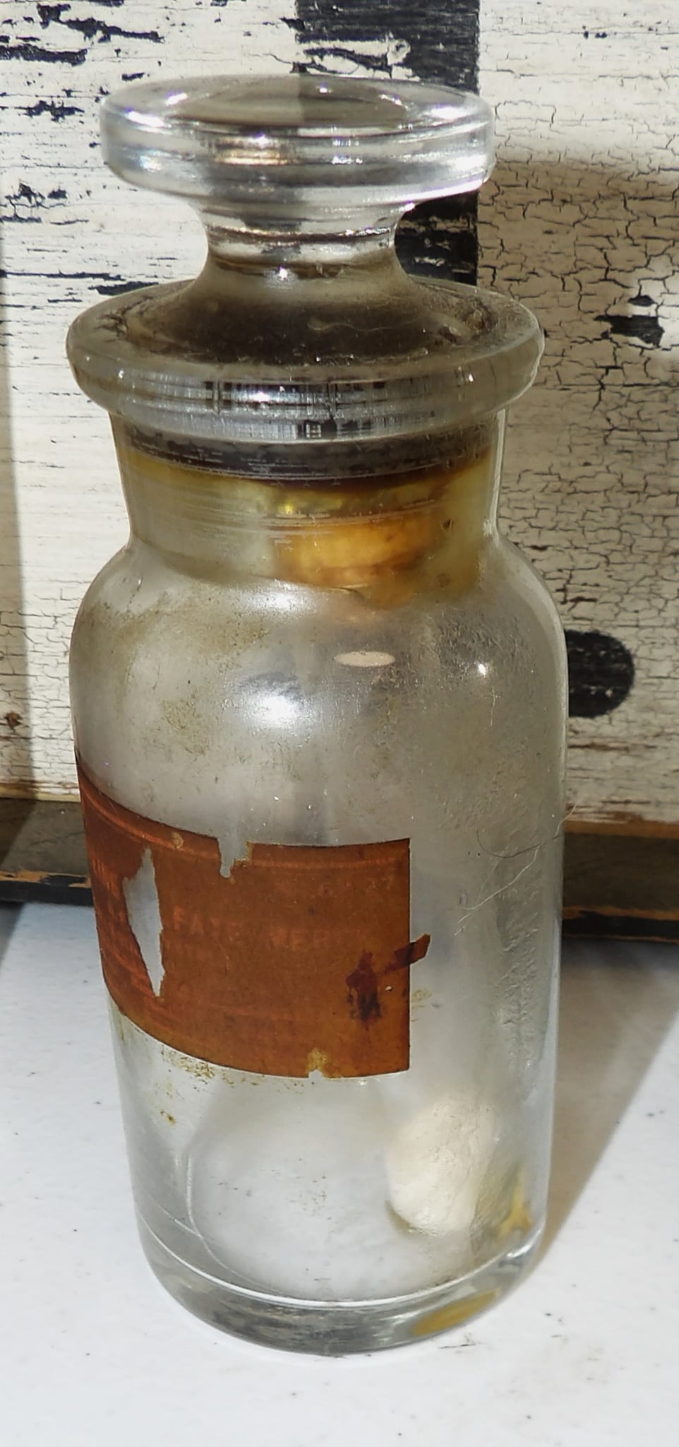 Antique Merck Poison Bottle