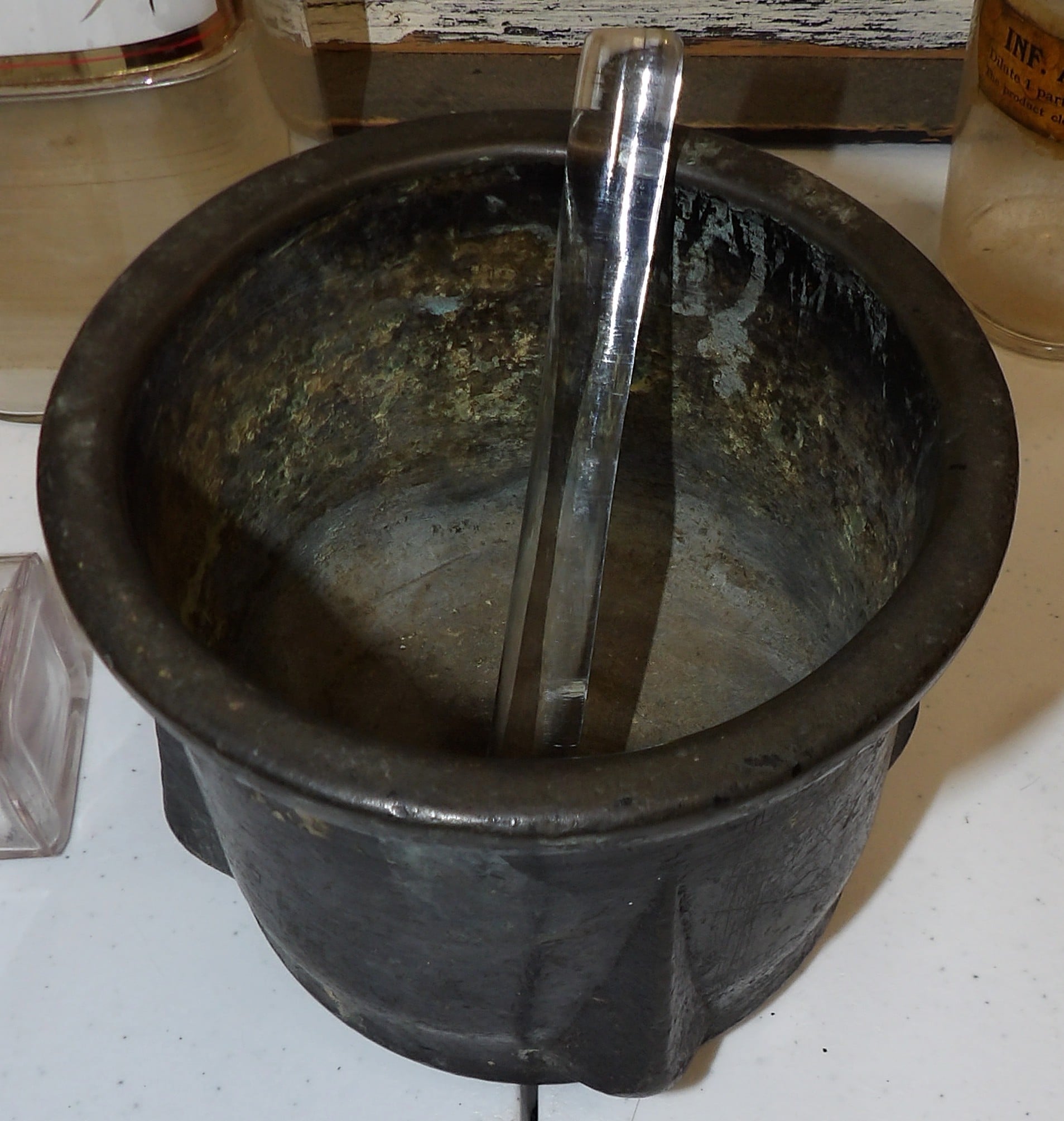 Over 200-Year-Old Bronze Mortar