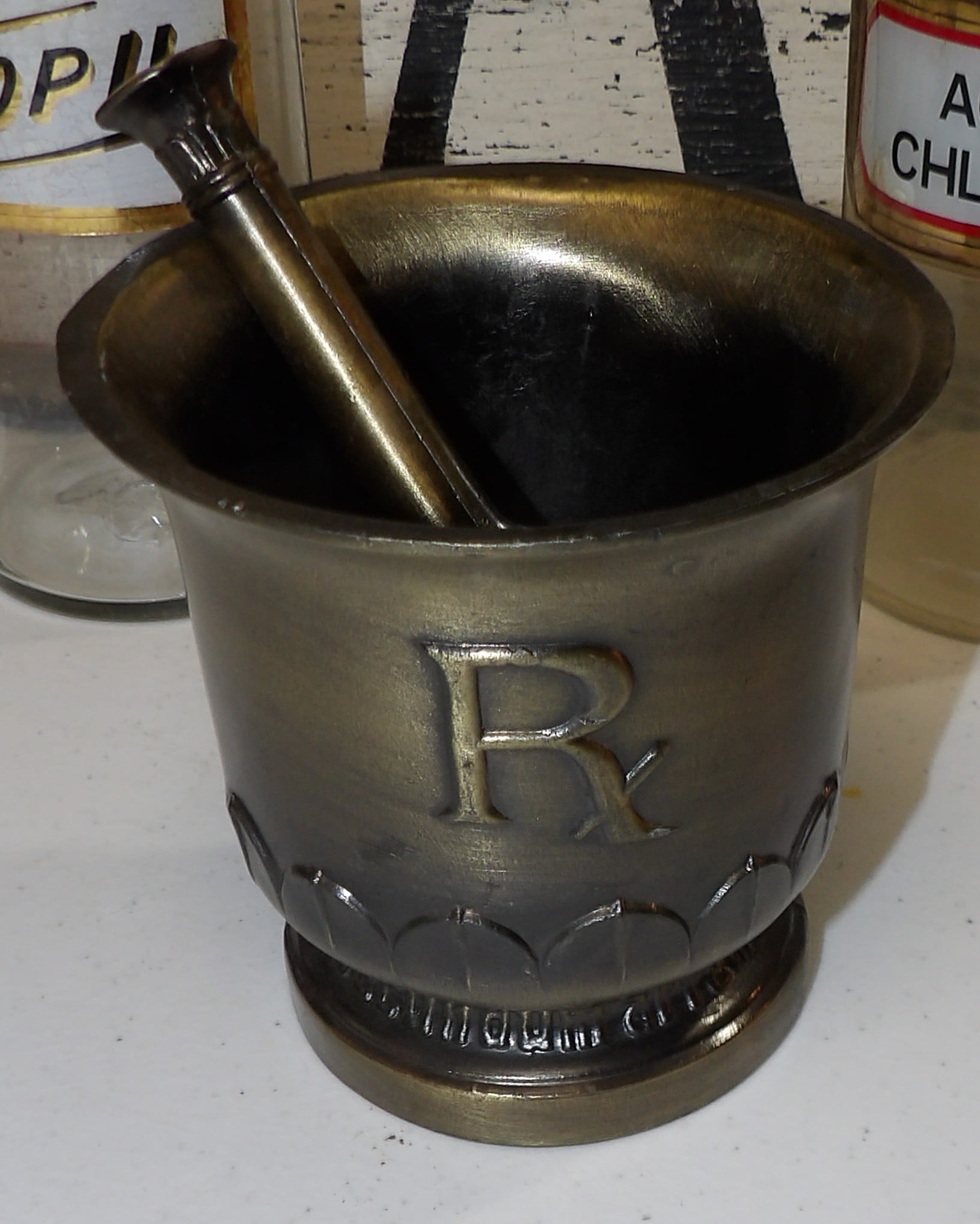 Rx Convention Mortar and Pestle
