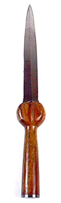 12" Bollock wood handle Athame